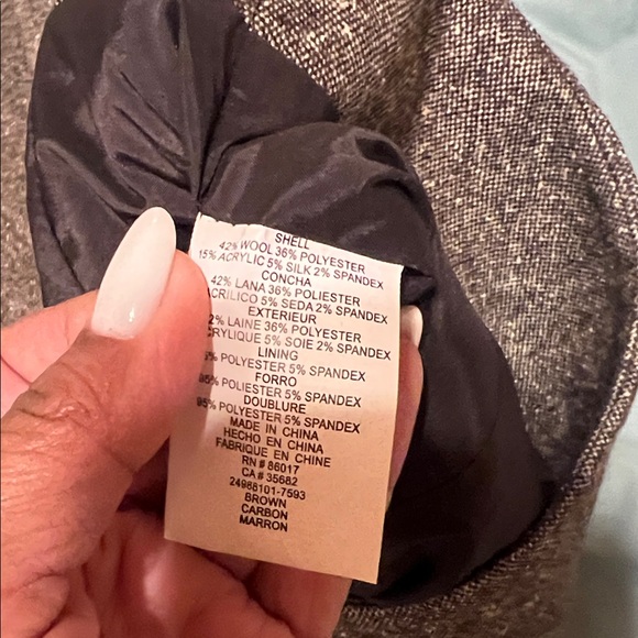 bebe brown  Pencil Skirt with Brown  Trim - Picture 10 of 10